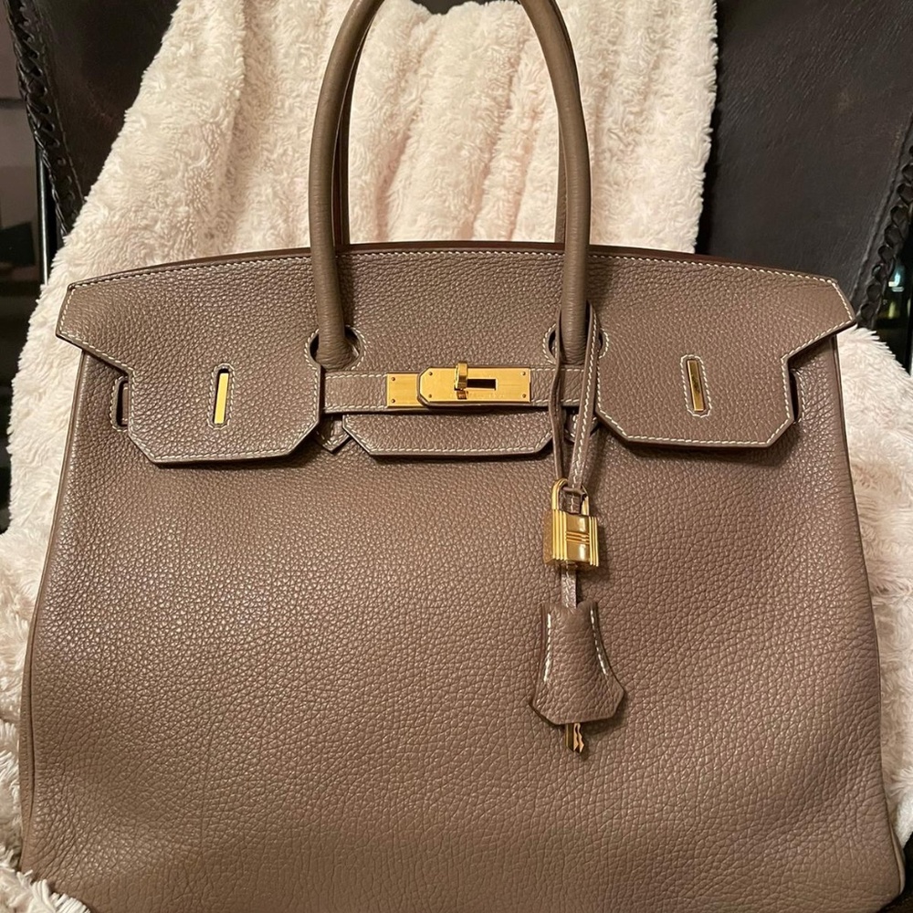 Hermes Birkin 35 Togo Etoupe